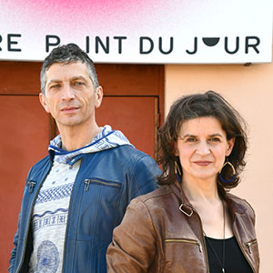 Angélique Clairand et Eric Massé